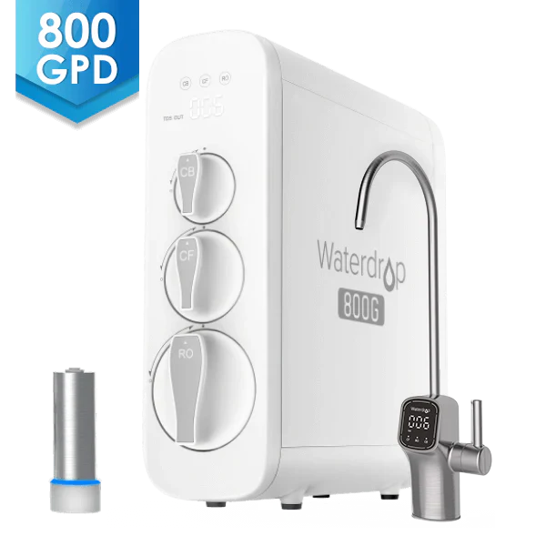 Waterdrop G3P800 Tankless RO System with UV Light, Complete Filtration Set - Image 11