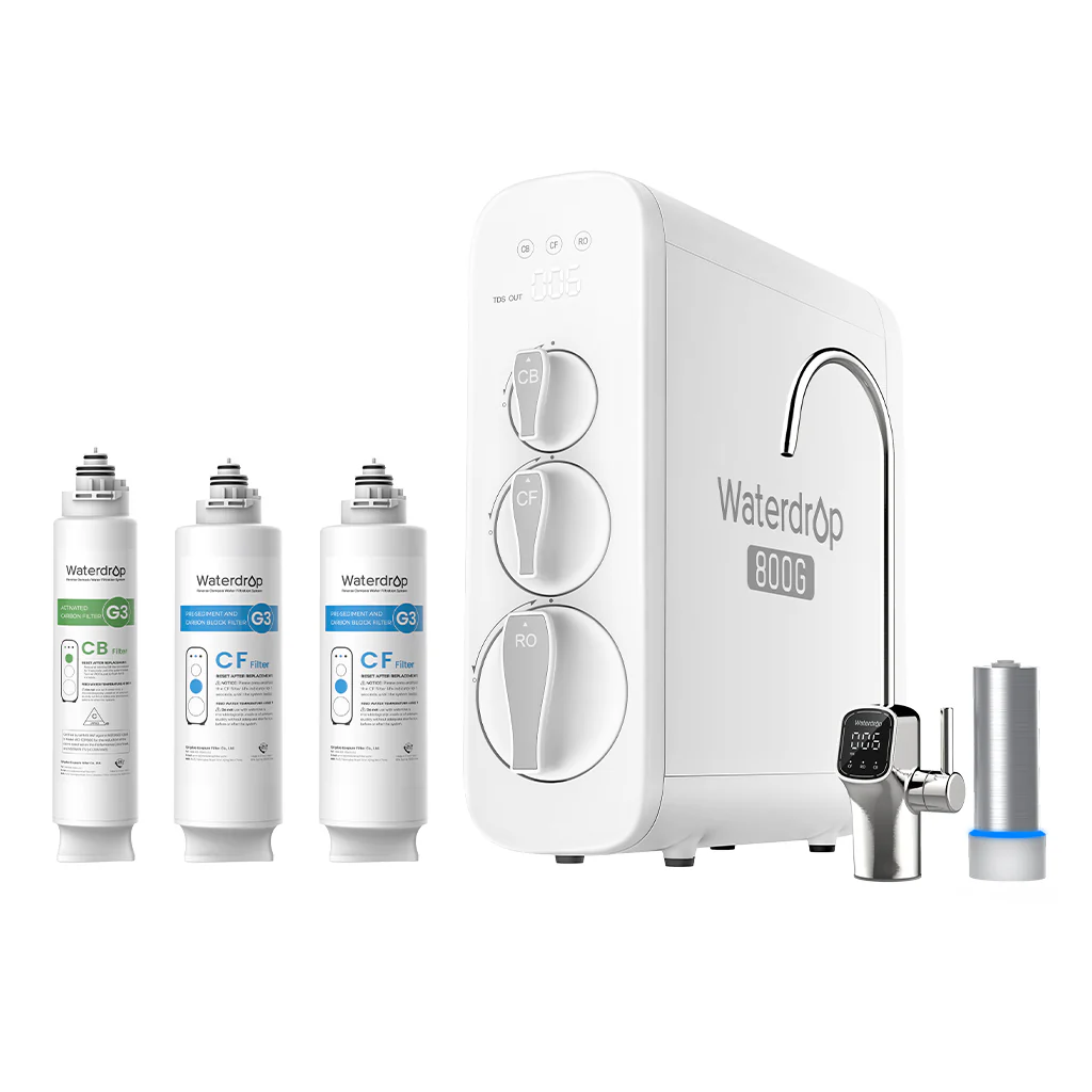 Waterdrop G3P800 Tankless RO System with UV Light, Complete Filtration Set - Image 13