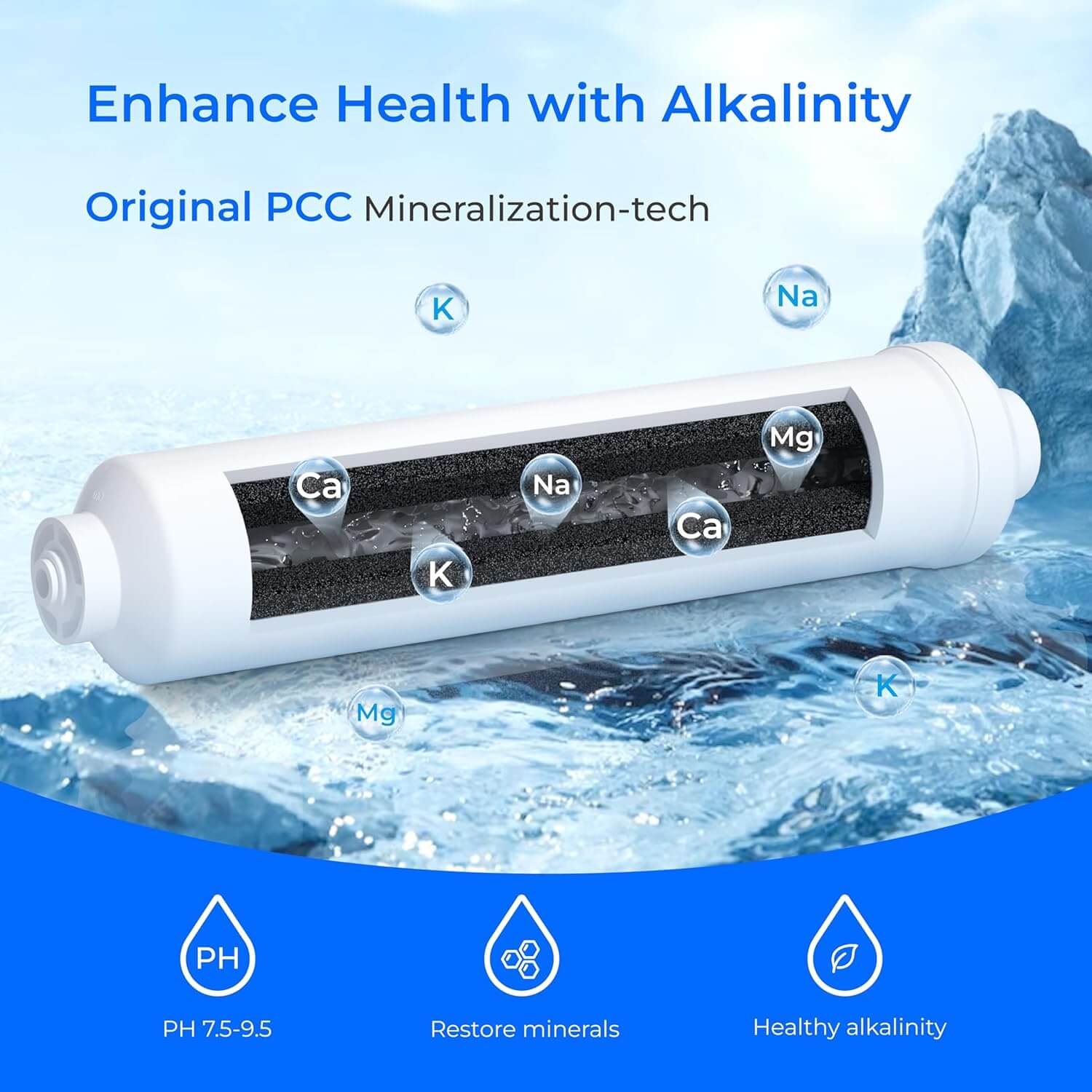 Alkaline Filter for Waterdrop G Series Undersink Reverse Osmosis Systems-Waterdrop ALK35 - Image 5