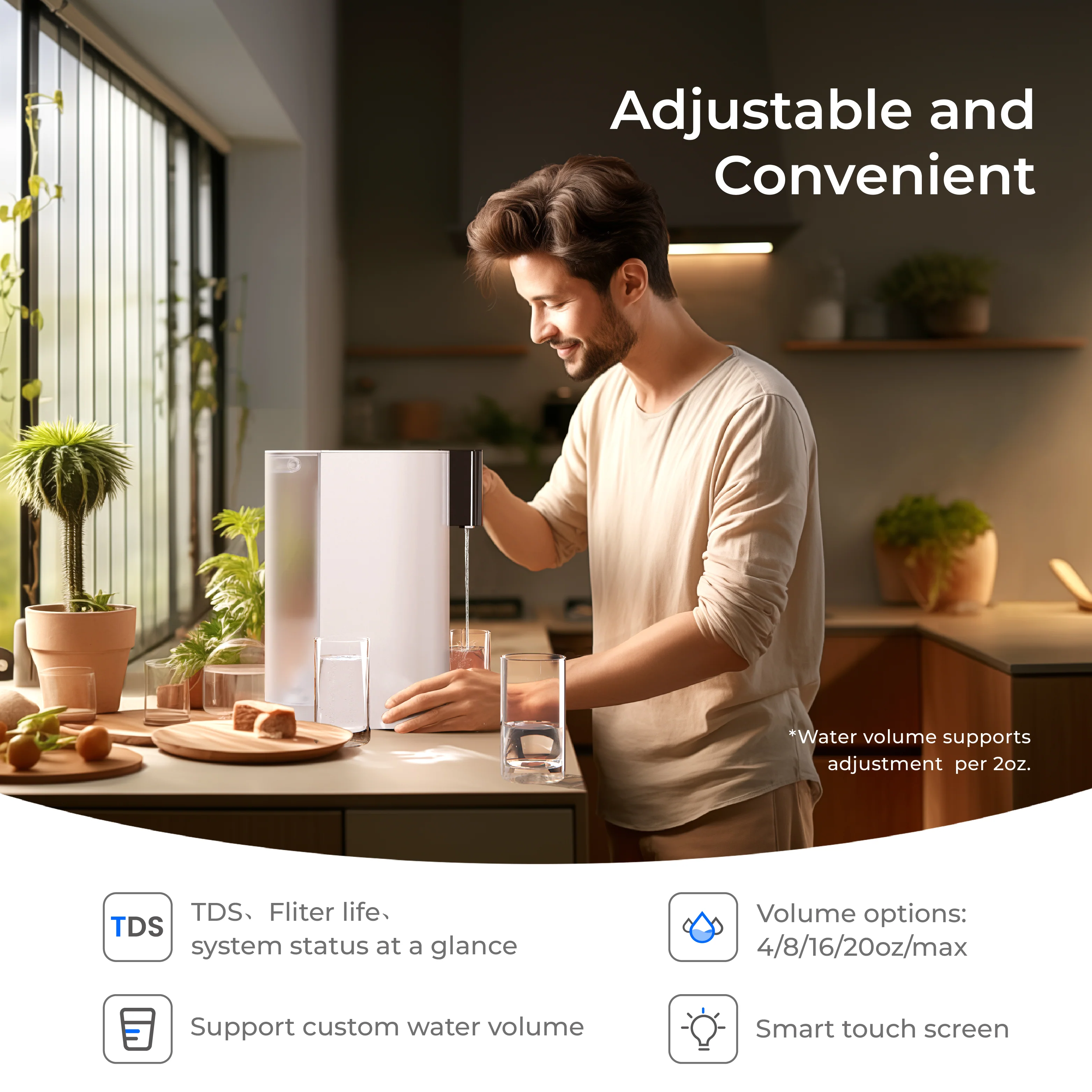 Waterdrop C1H Instant Hot Water RO System with Replacement Filter - Image 6