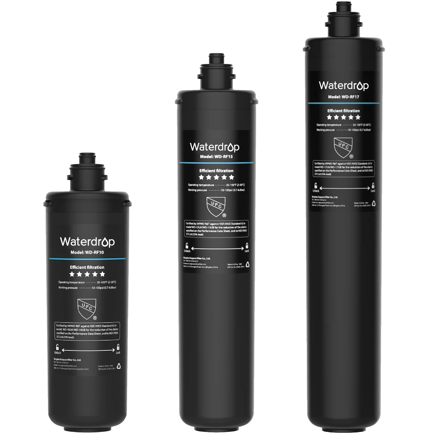 Replacement Undersink Water Filter | WD-RF10 WD-RF15 WD-RF17 - Image 4