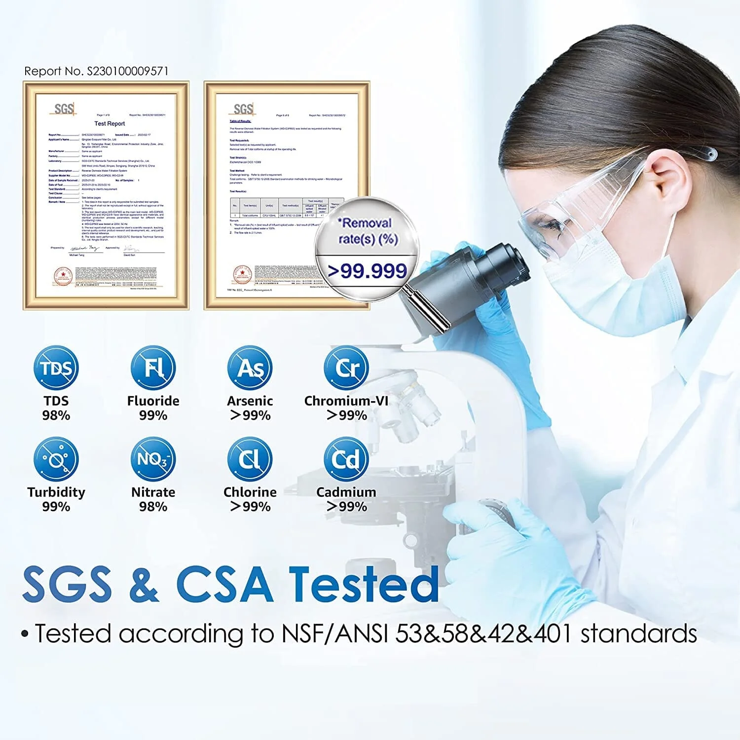 600 GPD Tankless Reverse Osmosis Water Filter System - Waterdrop G3P600 - Image 3