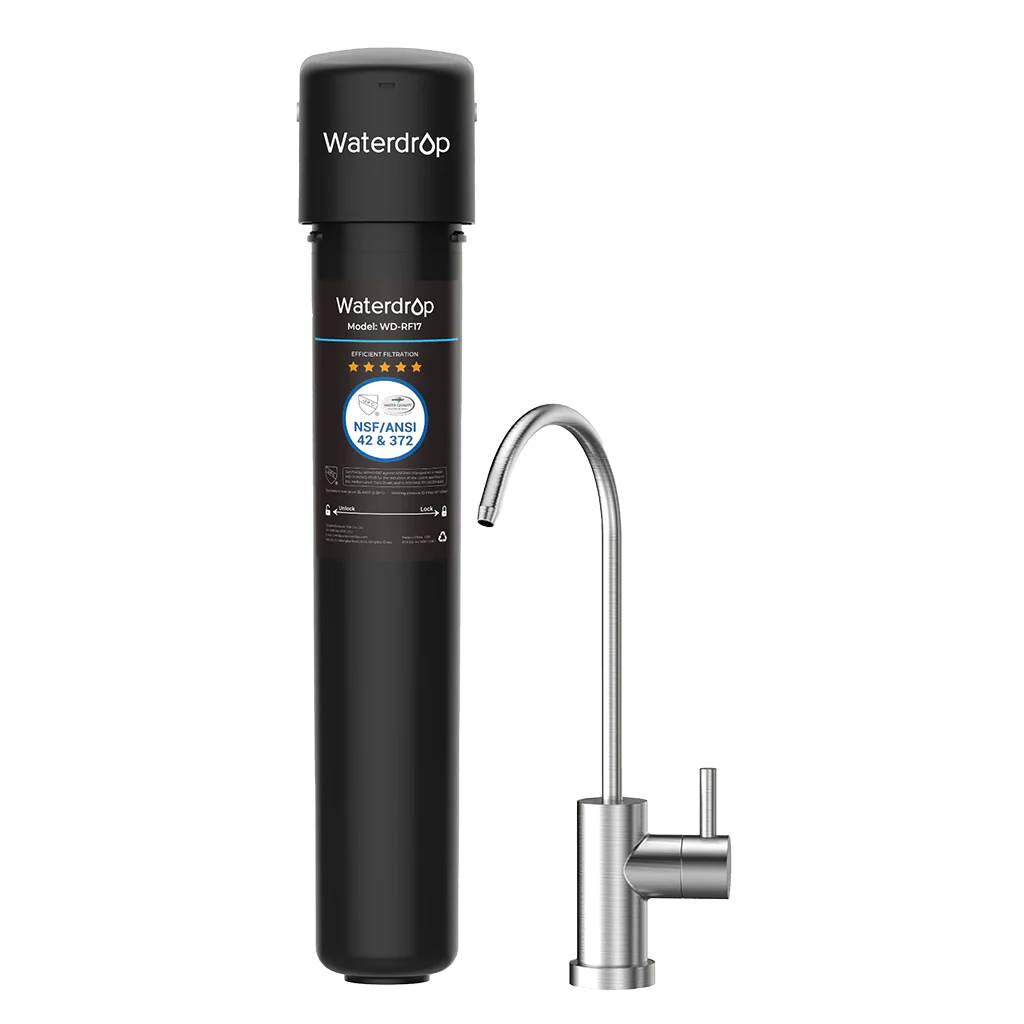 Undersink Water Filtration System With Dedicated Faucet - Image 3