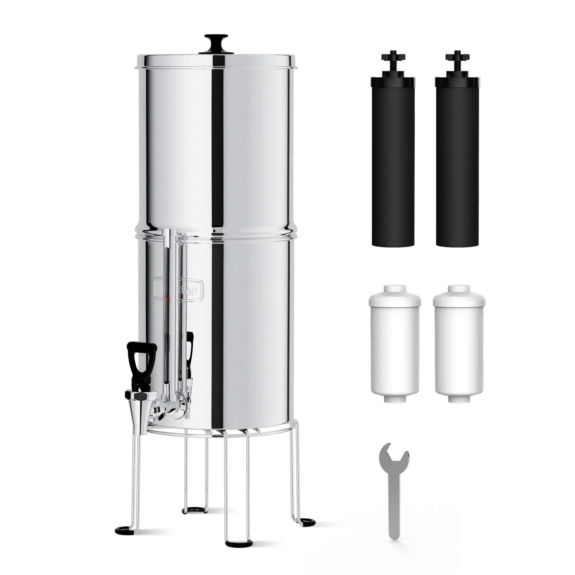 Waterdrop 2.25-gallon King Tank Gravity Water Filter System, With Stand - Image 4