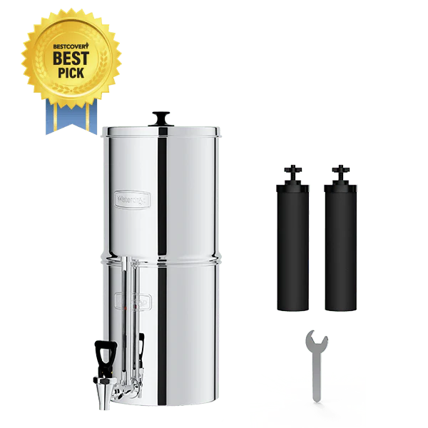 Waterdrop 2.25-gallon King Tank Gravity Water Filter System, Without Stand - Image 11