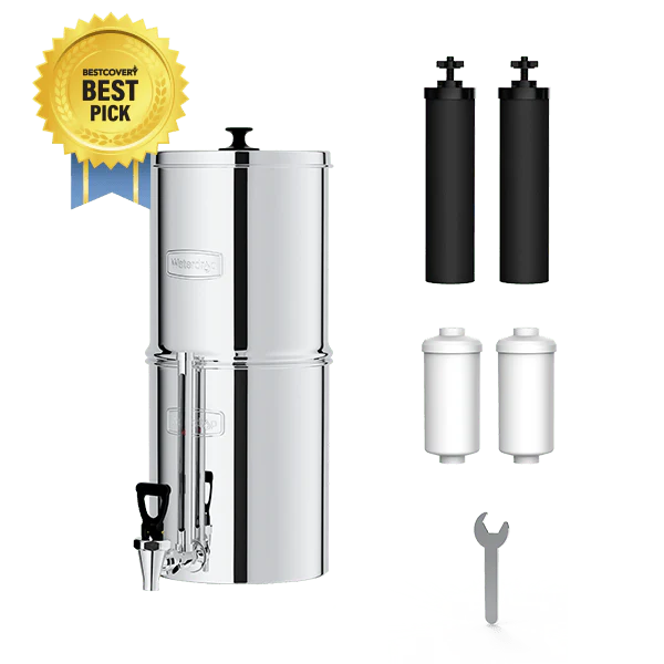 Waterdrop 2.25-gallon King Tank Gravity Water Filter System, Without Stand - Image 9