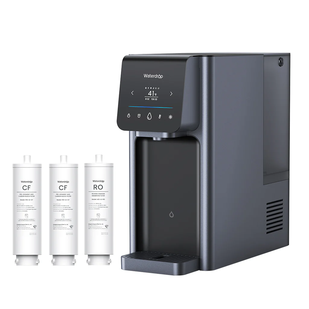 Waterdrop A1 Reverse Osmosis Hot & Cold Water Dispenser, 1-Year Combo - Image 12
