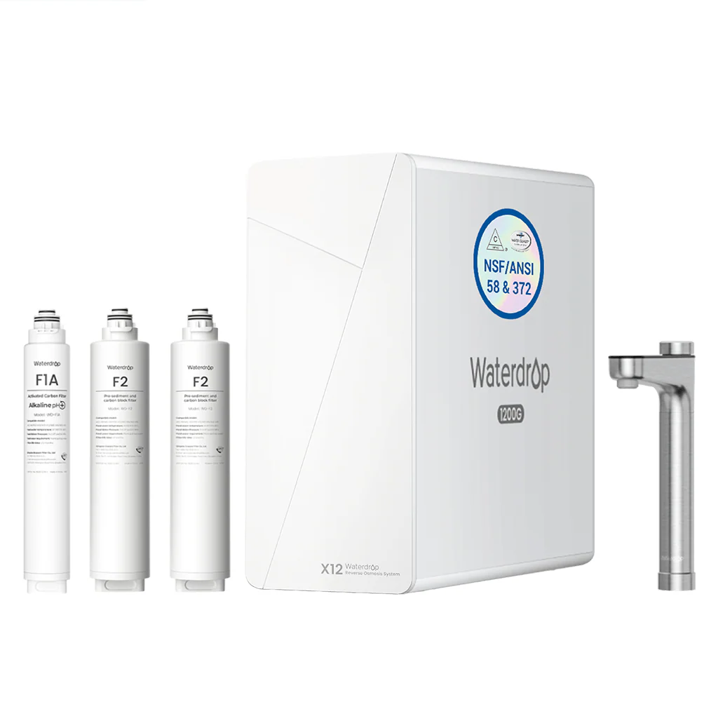 Waterdrop X12 Reverse Osmosis System with Replacemnet Filter Combo - Image 11