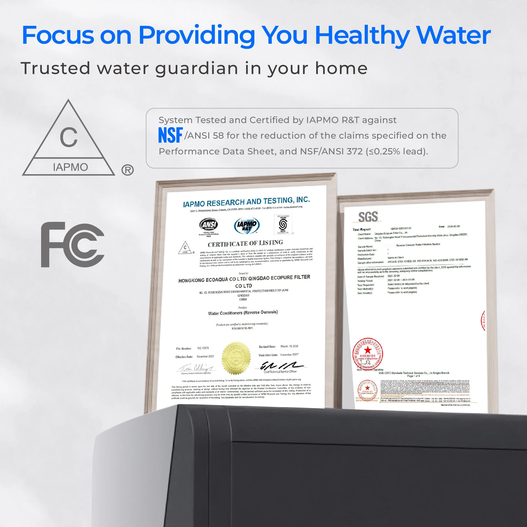 Waterdrop Under Sink RO System X16 with Replacement Filter Set - Image 6